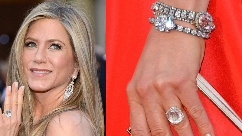 Jennifer Aniston's Art Deco Diamond Bracelet