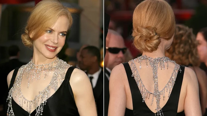 Nicole Kidman's Cartier Diamond Necklace