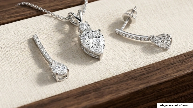 diamond chandelier earrings