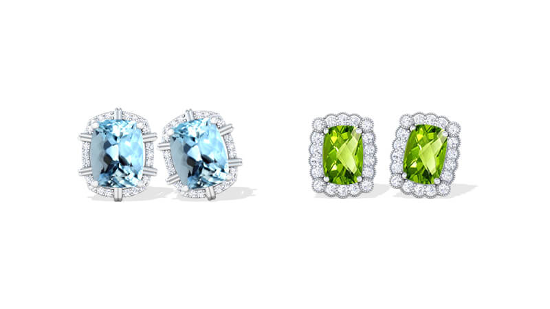 Buy Designer Gemstone Earrings at GemsNY
