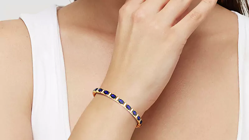 Tanzanite bracelet