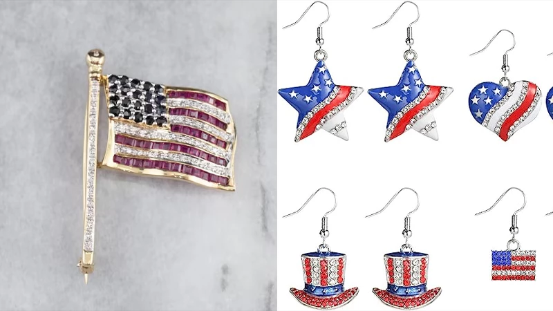 American Flag-Inspired Jewelry