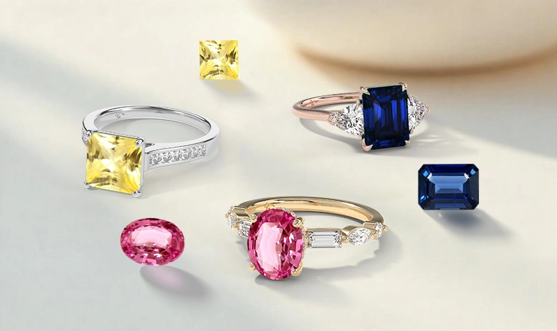 Natural Sapphire Ring at GemsNY