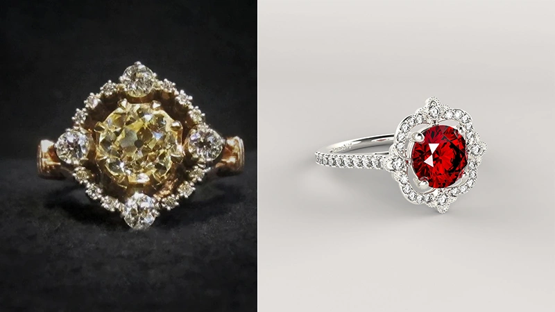 Georgian style vintage ring