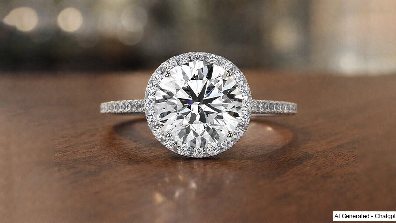 Classic Diamond Halo