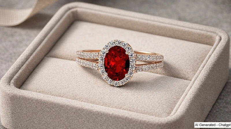 Romantic Ruby Halo Charmer