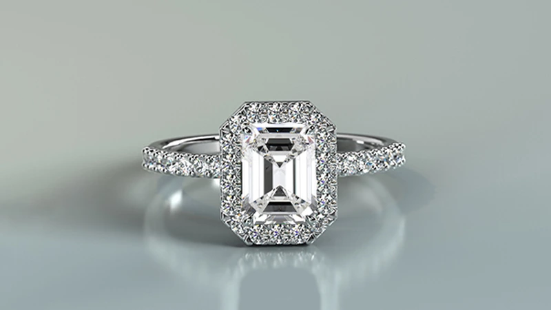 Halo Setting Diamond Ring