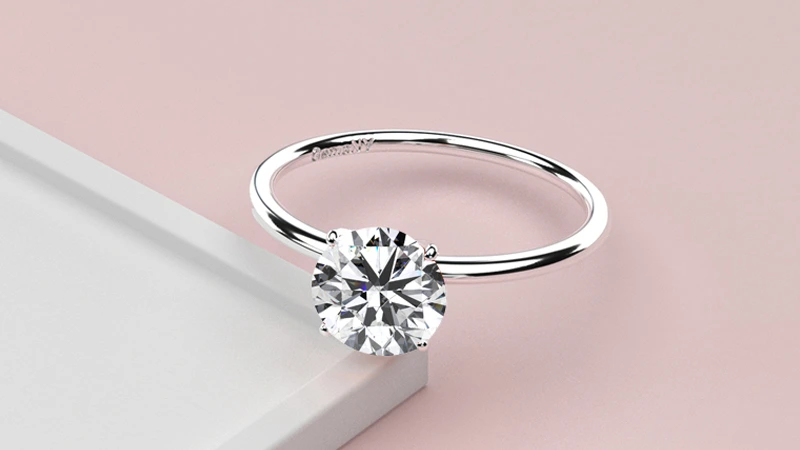 Prong Setting Diamond Ring