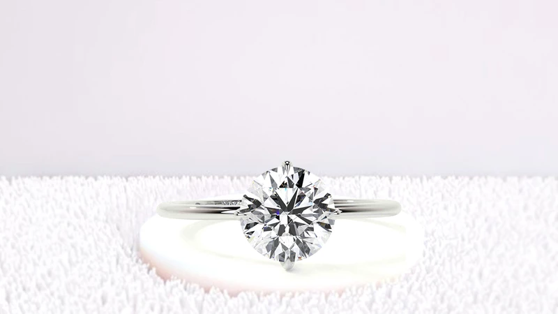 Prong Setting Diamond Ring