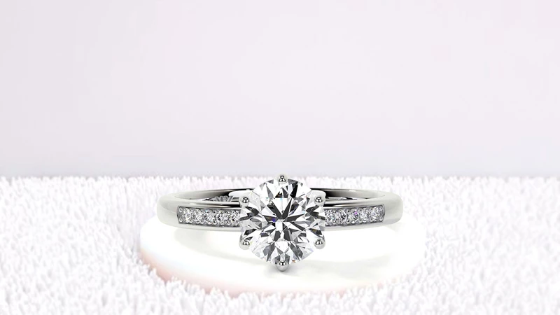 Star Shaped Diamond Ring