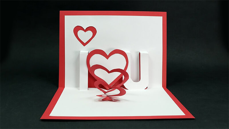 Valentine's Day proposal - DIY card