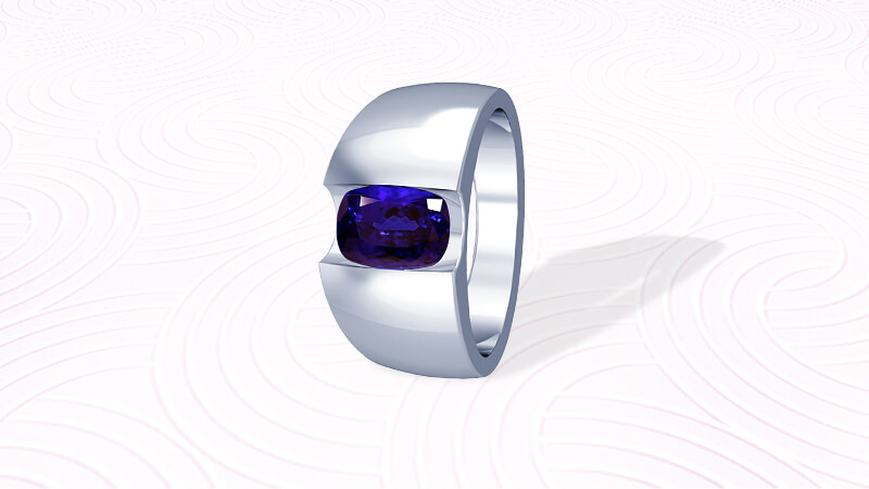 Tanzanite Men's Ring Black Friday Sale