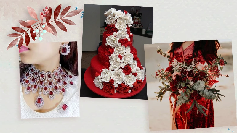 Red-Themed Weddings