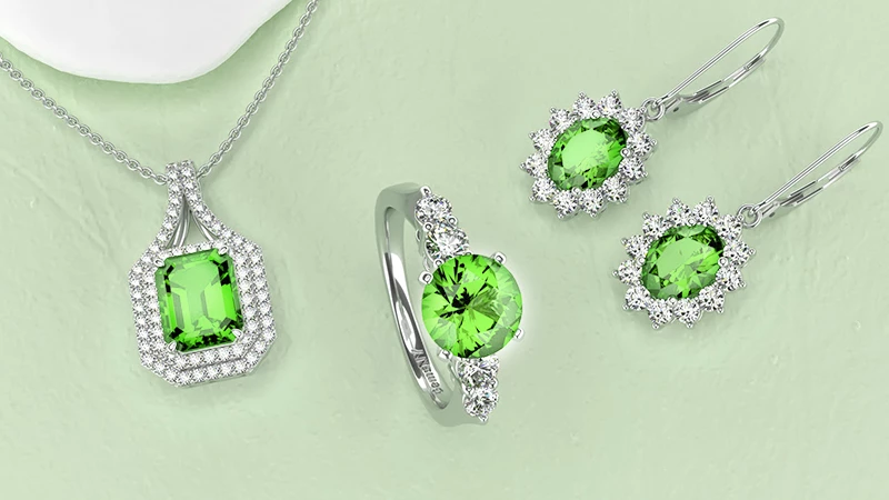 Green Diamond Jewelry