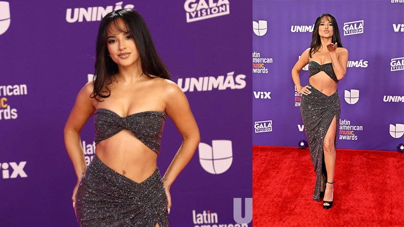 Becky G on the red carpet