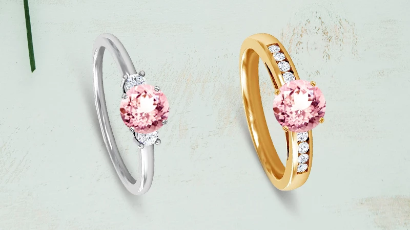 Morganite Rings