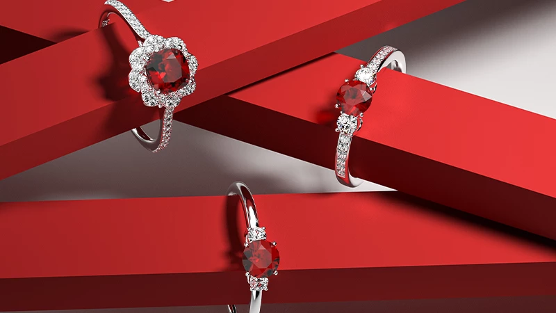 Ruby rings