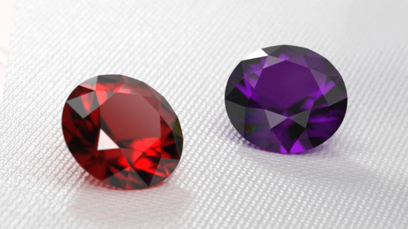 ruby and spinel gemstones