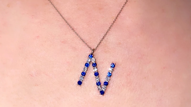 Bespoke Sapphire Pendant Jewelry