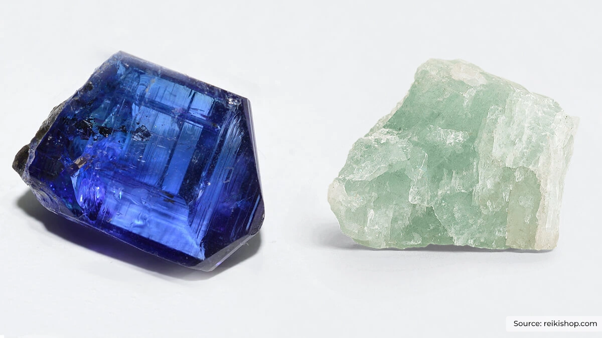 Tanzanite vs Aquamarine