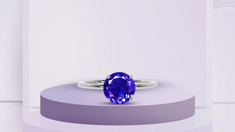 tanzanite gemstone ring