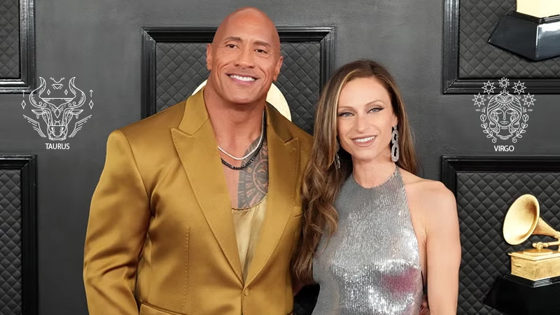 Dwayne Johnson and Lauren Hashian Taurus Couple