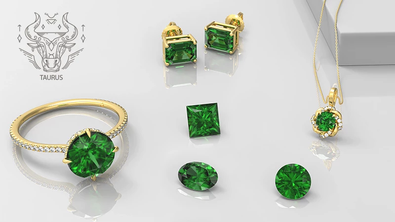 emerald birthstone jewelry