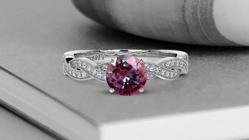 A Complete Guide To Lab-Created Alexandrite Engagement Rings