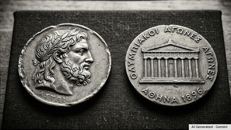 Vintage Olympic medals