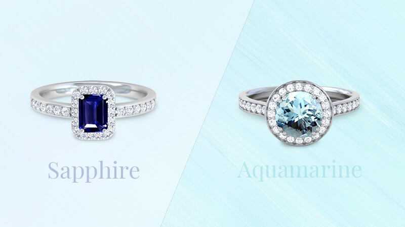 Sapphire vs Aquamarine