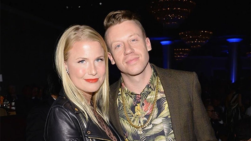 Macklemore and Tricia Davis