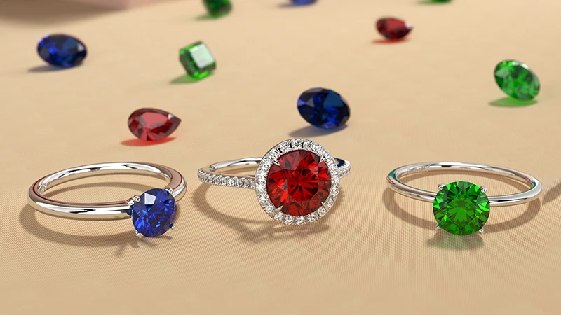 Precious stone jewelry