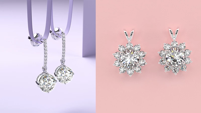 GemsNY diamond earrings