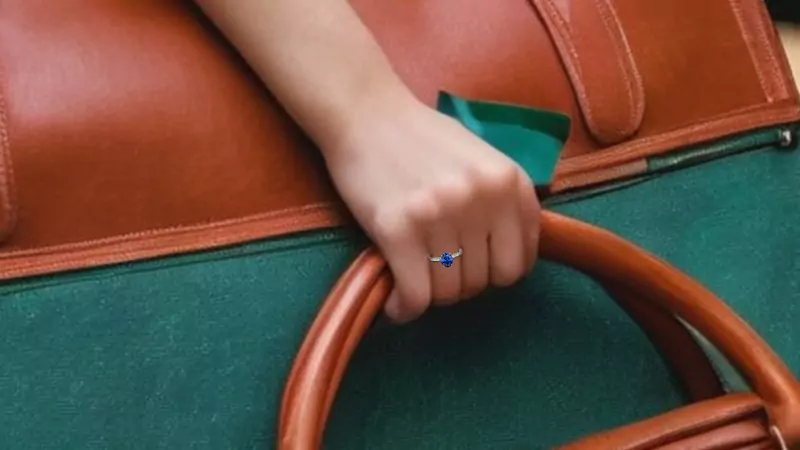travel wearing engagement ring