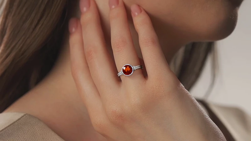 Garnet Ring