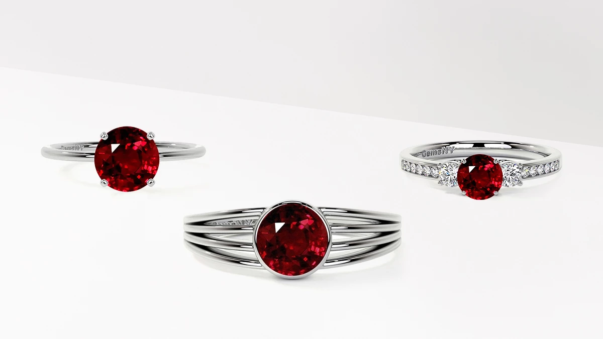 ruby rings