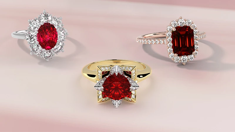 ruby rings