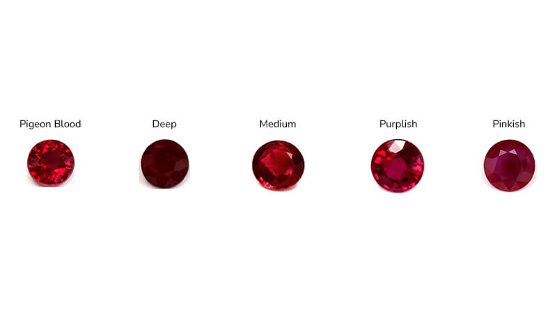 Colors 2025 of rubies