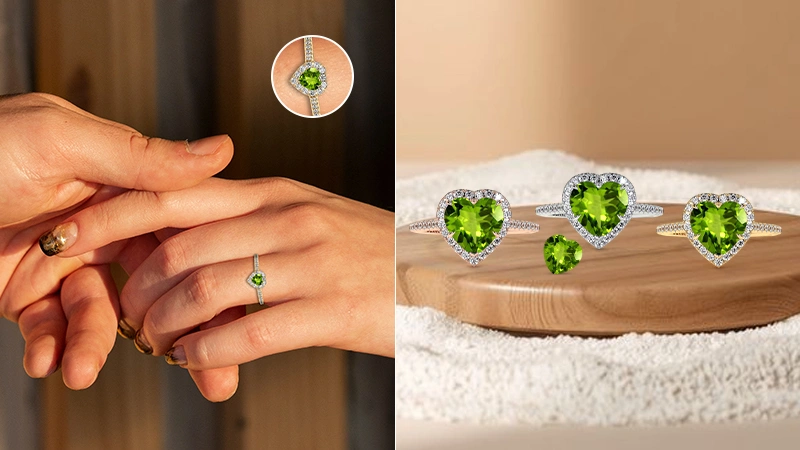 peridot ring