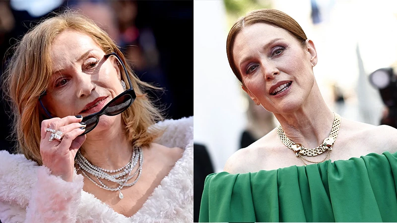 Cannes Film Festival - Isabelle Huppert and Julianne Moore
