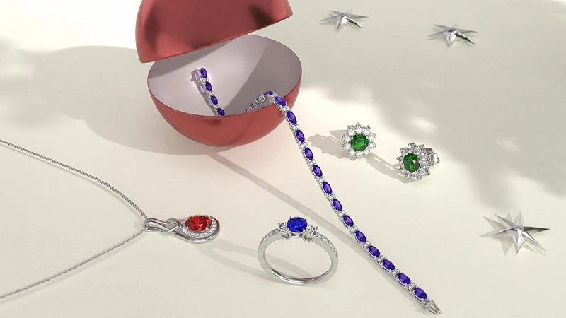 gemstone jewelry