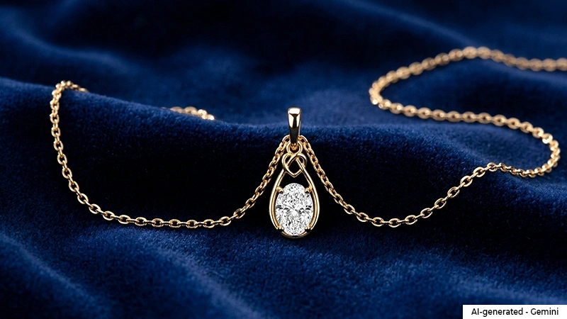 Vintage Versace and Diamond Cross Pendant 