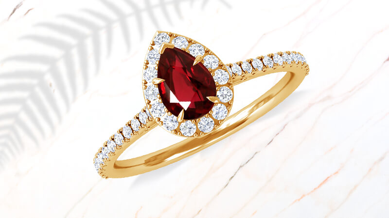 July: Ruby Ring