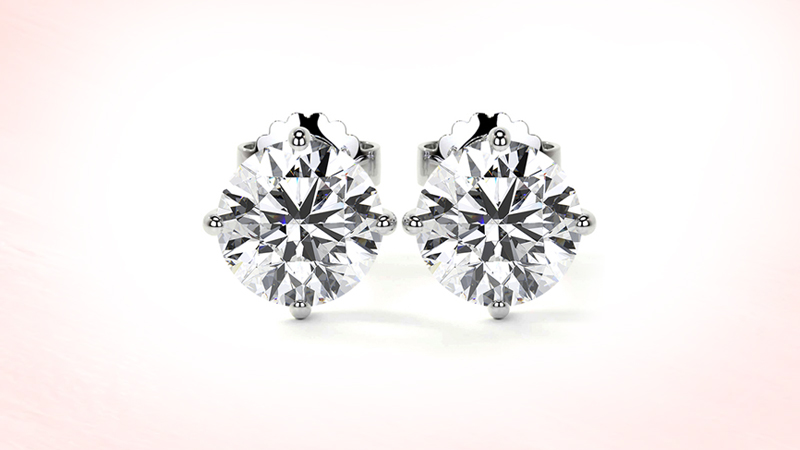 Diamond stud deals earrings black friday