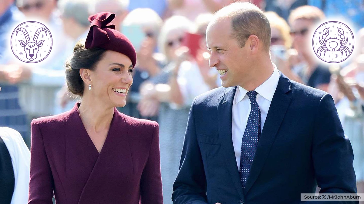 the royal couple (Kate Middleton and Prince William)