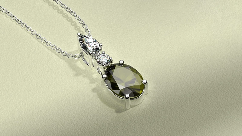 Alexandrite Pendant Necklace