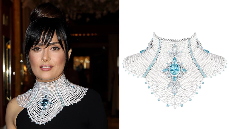 Salma Hayek's Baïkal Necklace