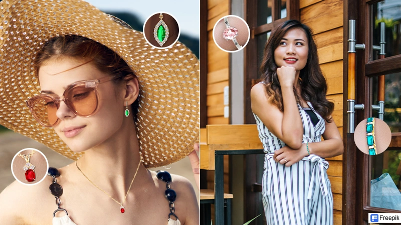 ruby and emerald jewelry