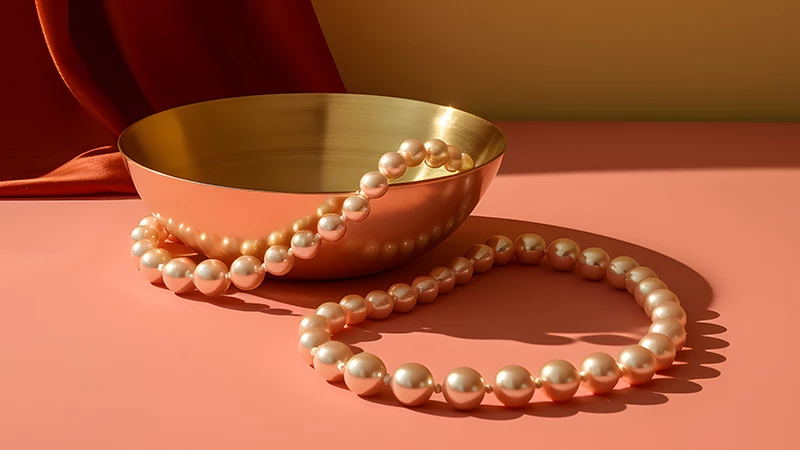 A pearl bracelet