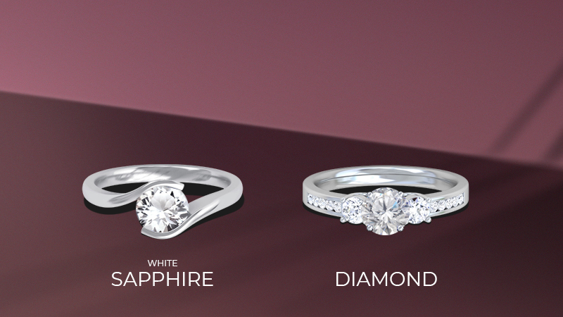 Diamond vs White Sapphire: Which Gem is Right for You?